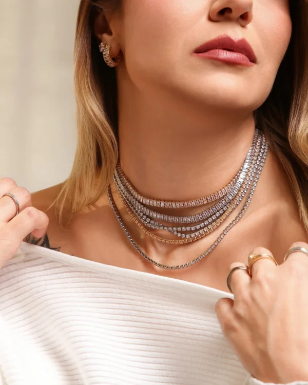Choker Riviera Cristal - 33 cm - Foto 2