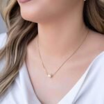 Colar Veneziana Pérola Banhado a Ouro 18K - 40 cm - Foto 5